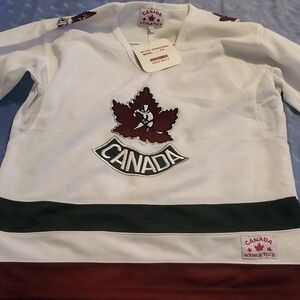 Canada Athletics Hockey Jersey BrandNew WithTags....
